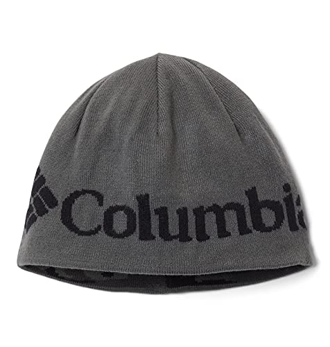 Columbia Youth Boys Urbanization Mix Beanie, Black Trad Camo Print, Large/X-Large