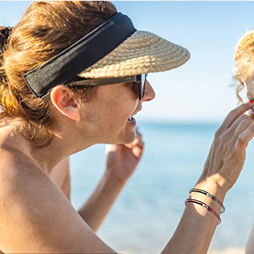 Yfsyle 12Pcs Surfer String Bracelets Summer Outer Banks Bracelet For Women Men Adjustable Wrap Surfer Bracelets With Spring Buckle Summer Beach Nautical Bracelets Waterproof Ankle Bracelets Set-Cotton #TOP2