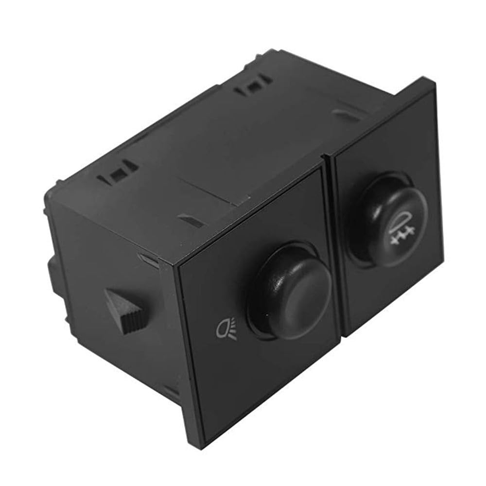 Cargo and Fog Lamp Switch for 03-06 for Silverado 1500 2500 HD 3500 Classic, for Suburban 2500 for Tahoe, for Sierra 1500 for Yukon, for Yukon XL 1500 & XL 2500, D7096C, 15143597, 1S14820, 15076588