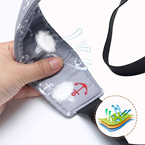 Image of Baby Carseat Head Support,Car seat Straps Pillow Support Ban,Stroller Neck Relief Strap Headrest,Slumber Sling Sleep Positioner for Toddler Infants Child Children Kids(Gery Unicorn+Clouds)