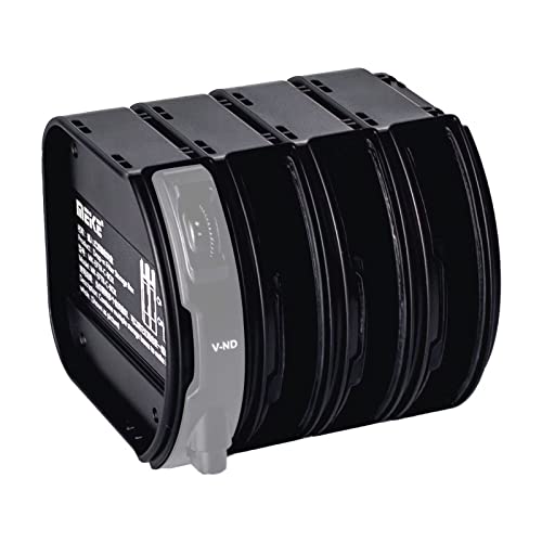 Boîte Meike EFTR-C compacte pour 4 filtres transparents UV CPL avec fentes individuelles