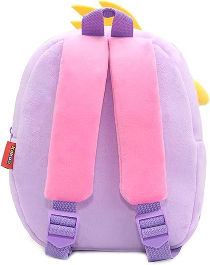 Image of Delicado Kids Backpack, Toddler Kids Backpack Plush children Nursery /Pre School /Picnic /Travelling Bag for Baby Girl Boy Age (2-5 Years)