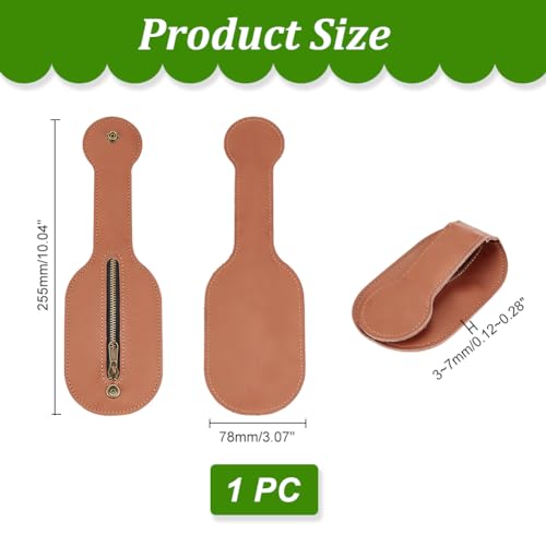 AHANDMAKER Small Coin Purse Waist Bag Brown Pouch Accessories Waist Bag for Outdoor Activities, Camping, Exploring, Fishing, Biking, Hunting, Camel2