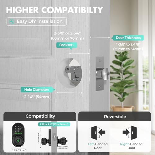Touchscreen Smart Door Lock