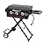 Royal Gourmet PD3001 3-Burner Propane Gas Griddle with Collapsible Stand, 23-Inch Portable Griddle with Side Table & 314 Sq. In. Cooking Area for Camping, Tailgating, Backyard & Patio, Black