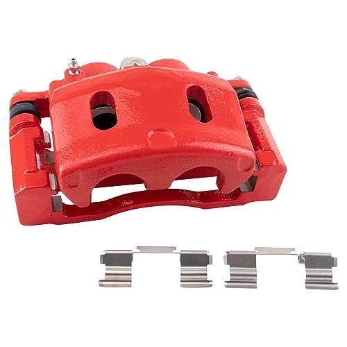 Image of TRQ Performance Front Brake Caliper | For 2008-2019 Cadillac 2008-2020 Chevrolet 2008-2019 GMC