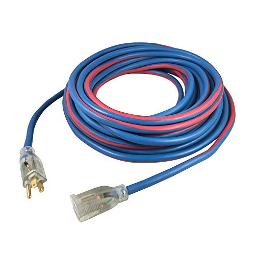 US Wire and Cable 99100 Extension Cord, One Size, Blue/Red #1