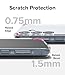 Ringke Fusion [Precise Cutouts for Camera Lenses] Compatible with Samsung Galaxy A35 Case, Transparent Phone Cover for Women, Men, Shockproof Bumper - Clear