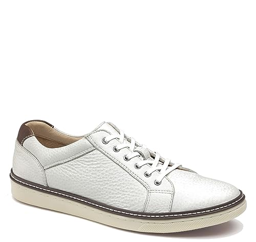 Johnston & Murphy Men's McGuffey Lace-to-Toe Shoe, Classic Lightweight Leather Sneaker - Main Image