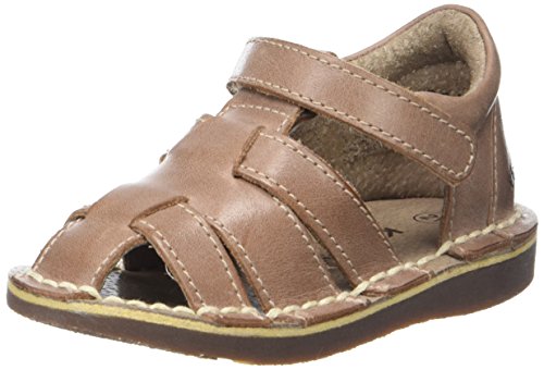 Kickers Baby-Mädchen WILLOH Krabbelschuhe, Braun/Camel