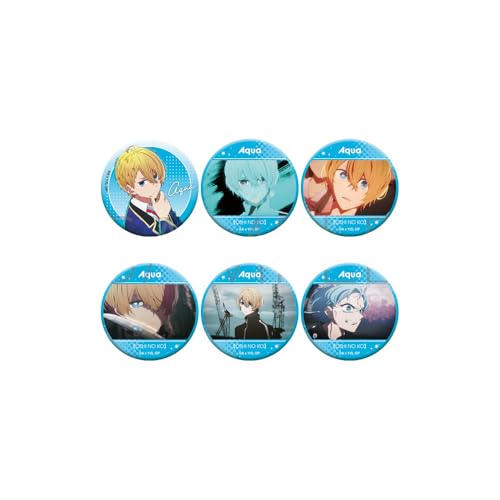 Badges de personnages pressés Aqua Oshiko en fer durable qui résistent aux chocs