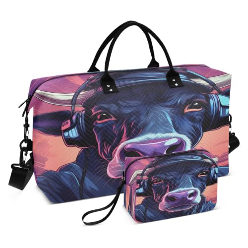 Sac de natation vache pourpre idéal pour la piscine et le voyage