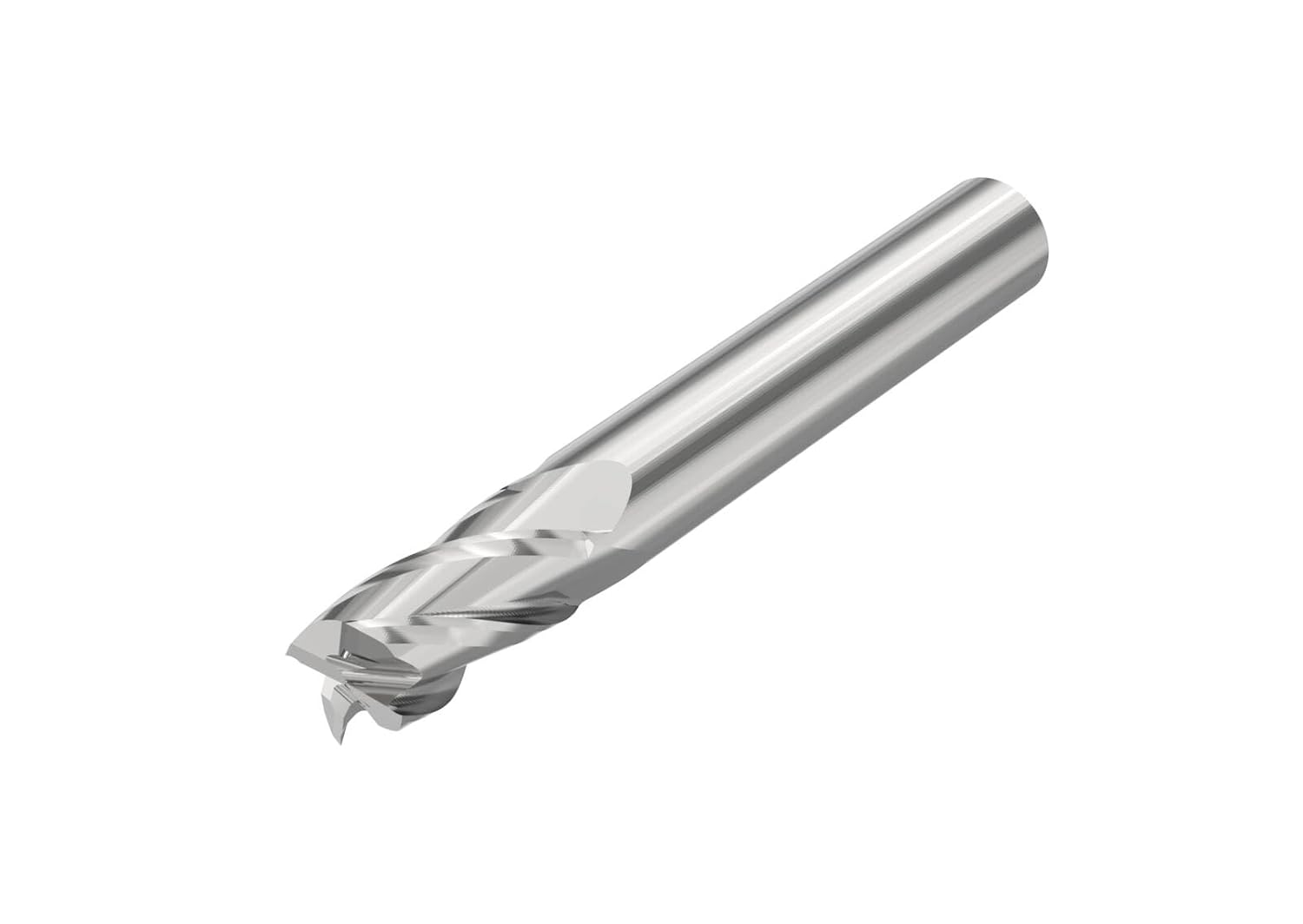 Seco Tools 10268209 Solid End Mill C5141-.375D2S.0Z4, C5141, 0.375" Cutting Diameter, 0.375" Shank Diameter, 1" Depth of Cut, 4 Flutes, Precision Cutting Tool