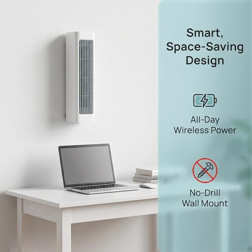 Ventilateur rechargeable ultra silencieux à refroidissement rapide avec télécommande - 7