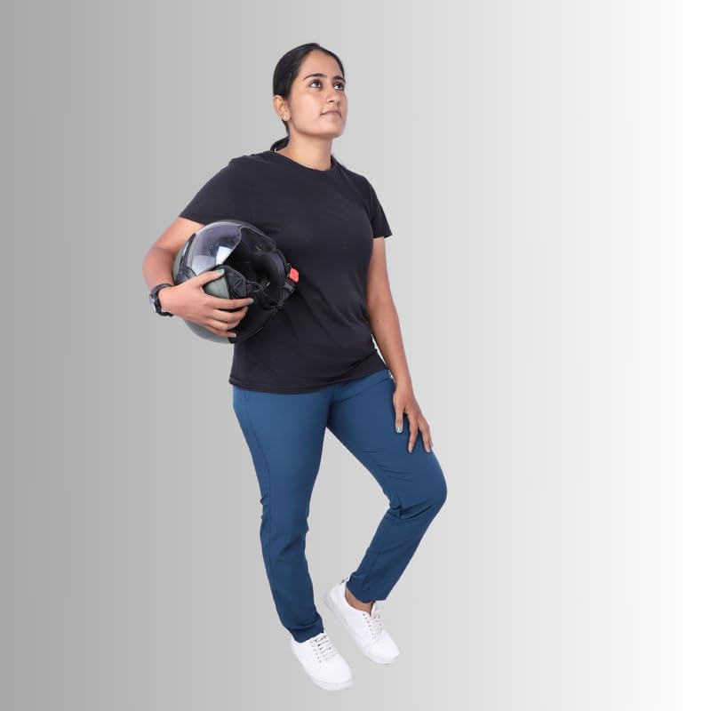 Image of Go-Fit Women Zip Pocket Synthetic Dry-Fit Gym Casual Lower Joggers Trackpant Sports Pant | Multicolors