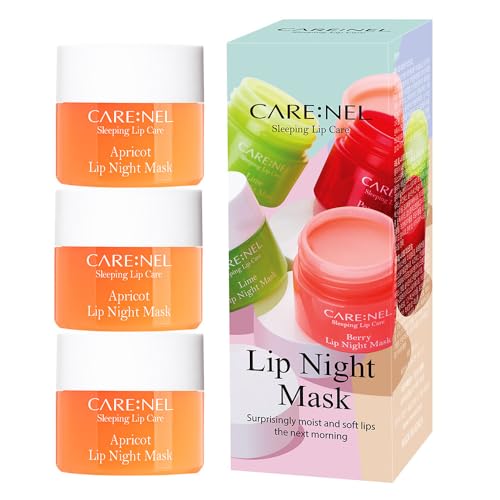 CARENEL Lip Sleeping Mask Apricot 5g (3-Pack)