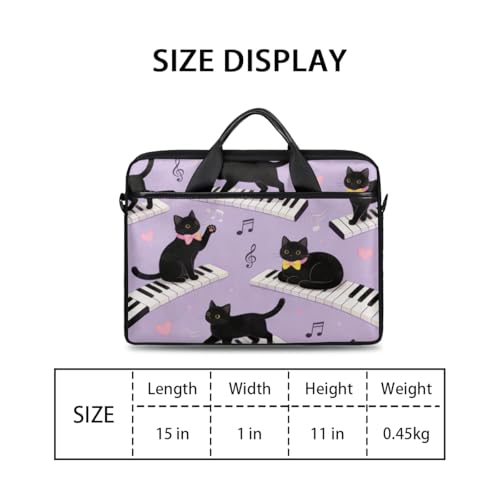 Bolso morado para portátil de 14-15 pulgadas unisex miniatura 2