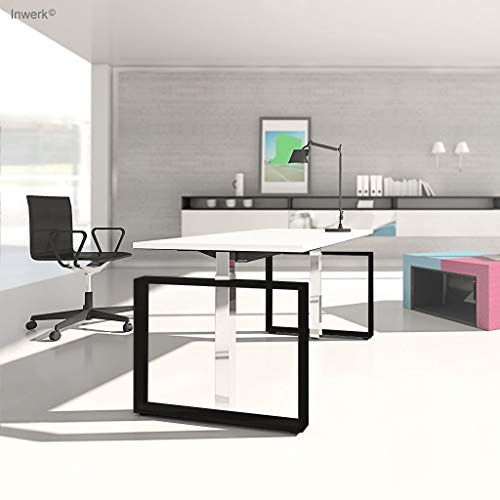 Preisvergleich Produktbild Inwerk Steh-Sitz Schreibtisch Masterlift 4, Chrom / s