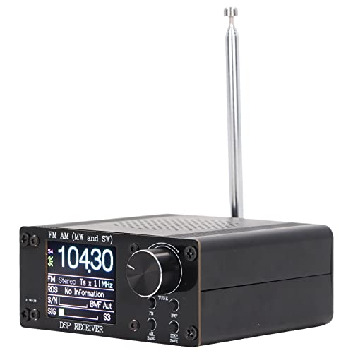 FM AM Receiver 150K to 108MHz Portable Shortwave Receiver with Battery