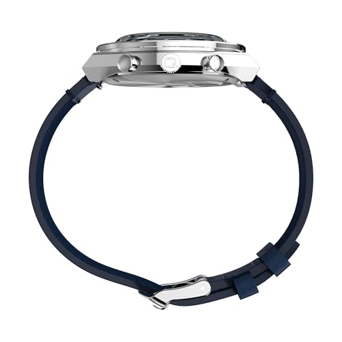 Image of TIMEX Q Diver Inspired Blue Round Dial Analog Men Watch - TWEG26407