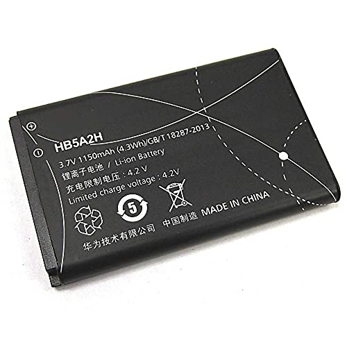 Batería compatible con Huawei Ideos X2 U8500 U3100 U7510 HB5A2H alta capacidad 1150 mAh con kit de montaje incluido
