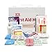 Ever Ready First Aid 107 Piece 25 Person First Aid Kit with Metal Case, OSHA Compliant