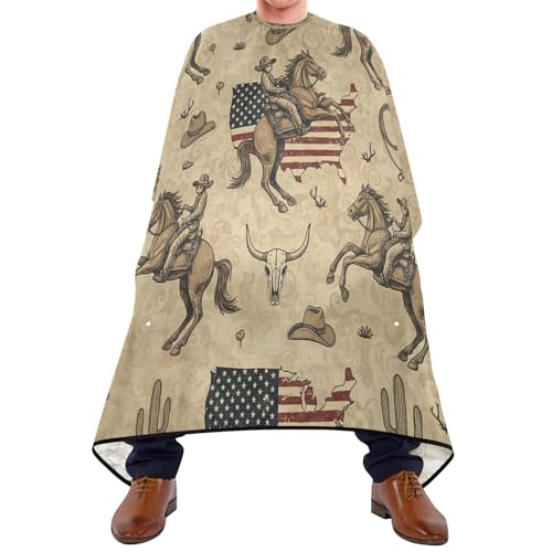 Capa de Corte de Pelo Impermeable Profesional para Hombres miniatura 1