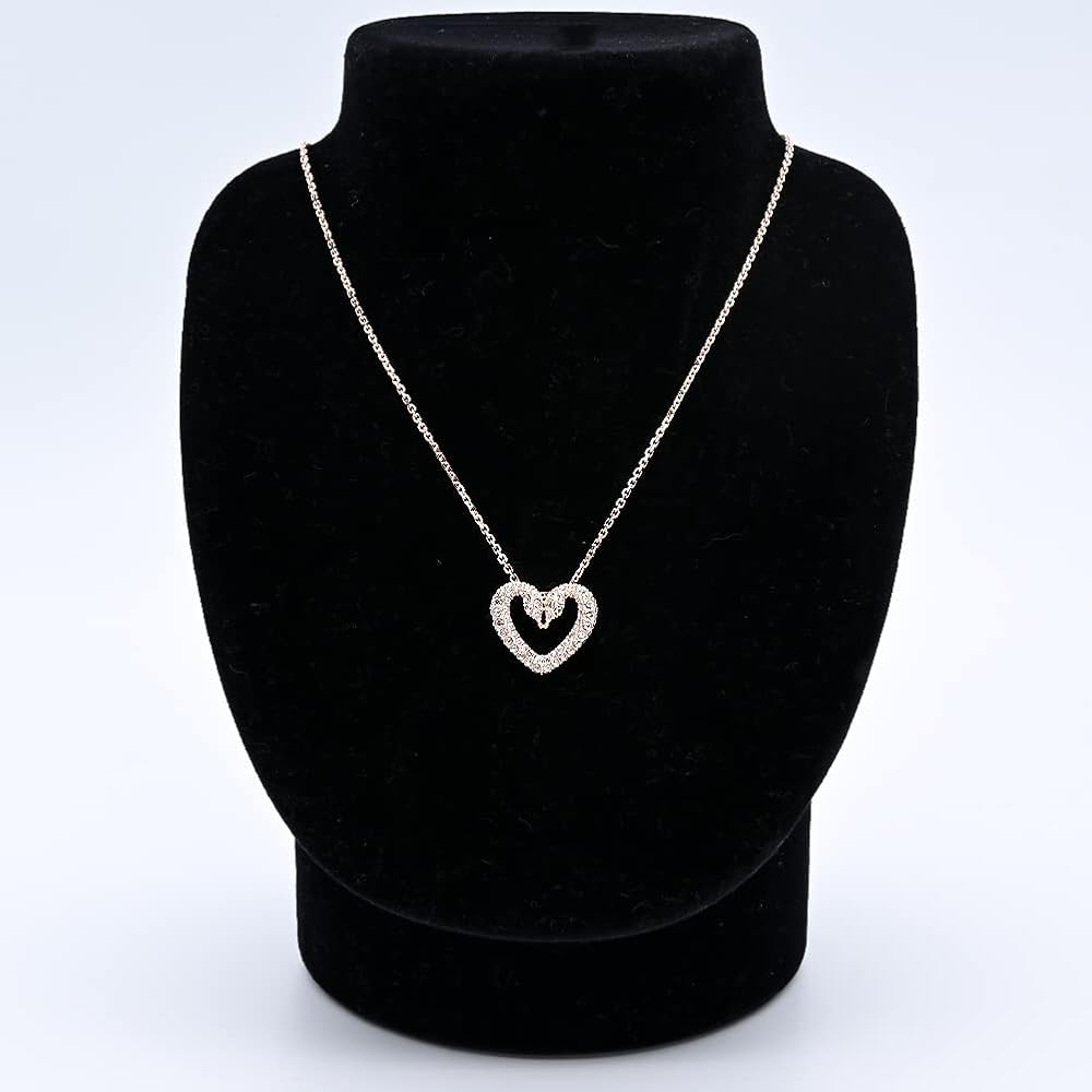 SWAROVSKI ネックレス Amazon | スワロフスキー ネックレス レディース Una ハート S ローズ