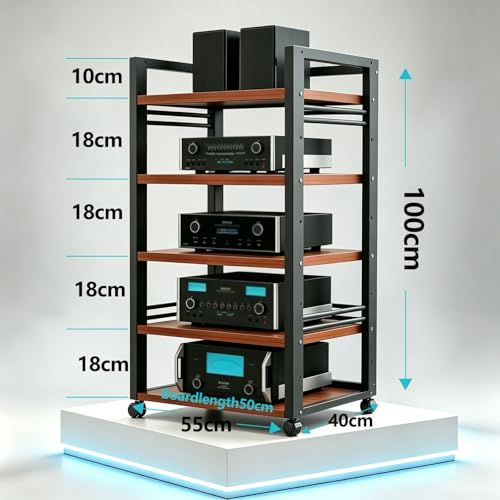 Soporte multimedia ajustable para eliminar el desorden de cables en salas 3