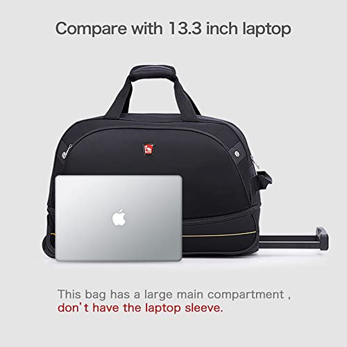 Reisetasche mit Rollen OIWAS 45L und 10L Erweiterung für Unisex