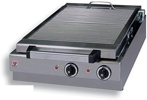 North Pro HS1 S70 Electric Grill 8.1kW With Small Water Tank – Commercial Grill Operates With 230V-AC / 400V-3N-AC-50Hz - Size L540xW700xH210mm - Made in Greece