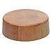 HUBERTÂ® Butcher Block Design Display Riser Round - 6