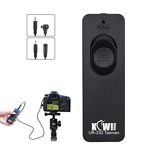 0.7m + 1.3m(Extended Cord) Shutter Release Remote Replaces RS-80N3, Remote Control for Canon EOS 5D Mark IV III II R5 5D 5DS R 6D Mark II 6D 7D Mark II 50D 40D 30D 1DS Mark III II and More