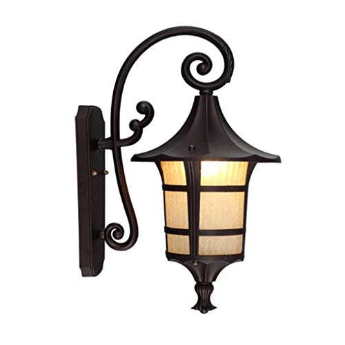 Applique extérieure rétro style européen avec éclairage LED étanche haute durabilité