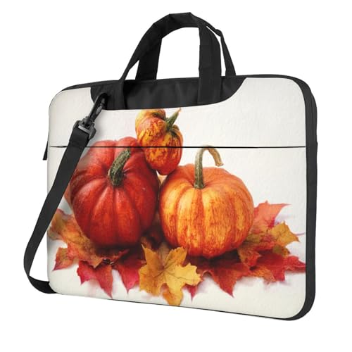 Sac ordinateur 15,6 pouces rembourré pour éviter les rayures motif automne