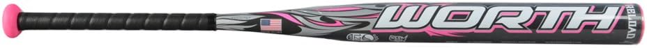 Worth Slowpitch SB Sick 454 Jeff Hall Reload Composite 3 Bat, 28 oz