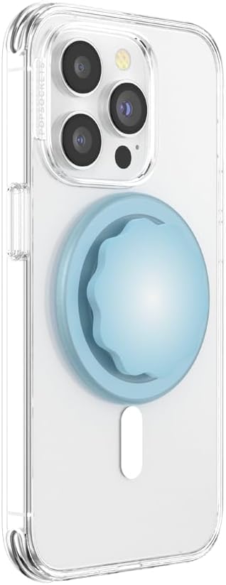 Image of PopSockets Phone Grip for MagSafe, Magnetic Holder, Phone Stand - Blue Sigh