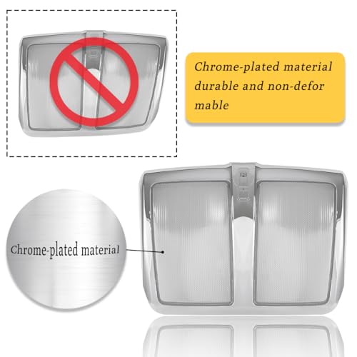 Image of Grille for Kenworth T680 2015-2022 Front Grill with Bug Screen OEM Replacement Kenworth T680 Semi Truck (Chrome)