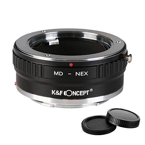 K&F Concept Lens Adapter Ring Mark II for Minolta MC MD MSR to Sony E Mount a6000 a6300 a6500 a5000 a5100 a3500 a3000 Alpha A7 A7R a7S a7II a7RII a7SII a7III a7RIII and a9