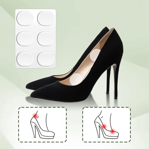 Image of 34 Pcs Shoe Strap Silicone Grip High Heel Sandals Gel Protector Strips Anti Slip Cushion Inserts Pad Sling Backs Foot Support Sticker for Sports Sneakers Women Men
