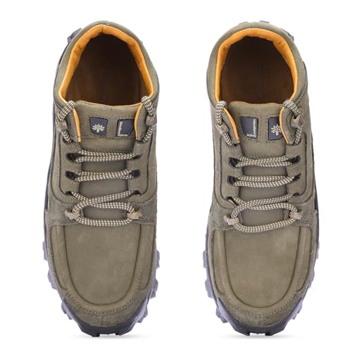 Image of Woodland Men's Leather Sneaker