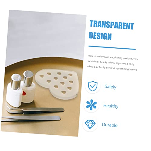 3 Pecas Ferramenta De Cola Para Cabelo Junta Para Cílios Casos De Cílios Suporte De Extensão De Cíli