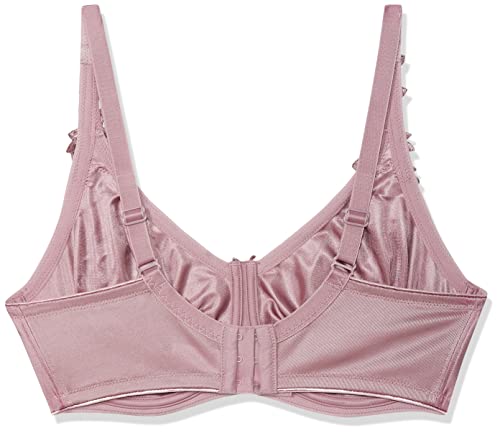 Image of Triumph International Minimizer Women Bra Wired Non Padded High Support Big Cup Lingerie Visual Bust Reduction Comfort Bra Floral Lace Full Coverage Shapewear Wide Straps & U-Back Support Pack of 1