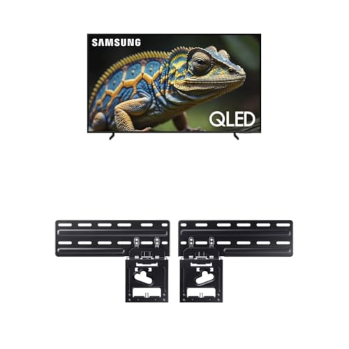 Image of SAMSUNG 85-Inch Class QLED 4K Q60D Series Quantum HDR Smart TV w /Object Tracking Sound Lite, Motion Xcelerator, Slim Design, (QN85Q60D, 2024 Model) Slim Fit TV Wall Mount, WMN-B50EB /ZA