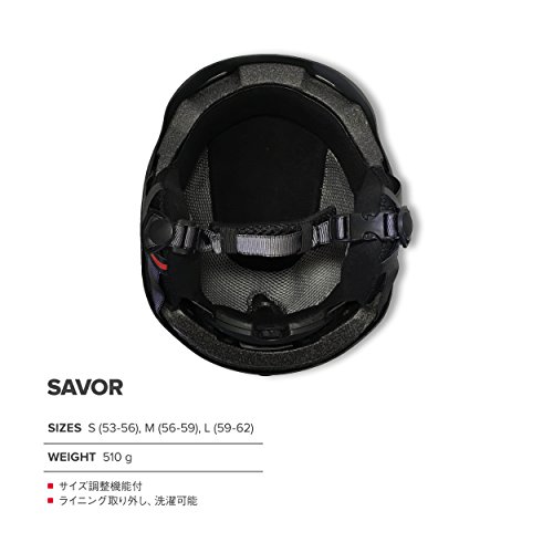 ATOMIC Helm Savor, Casco Unisex Adulto, Nero, L