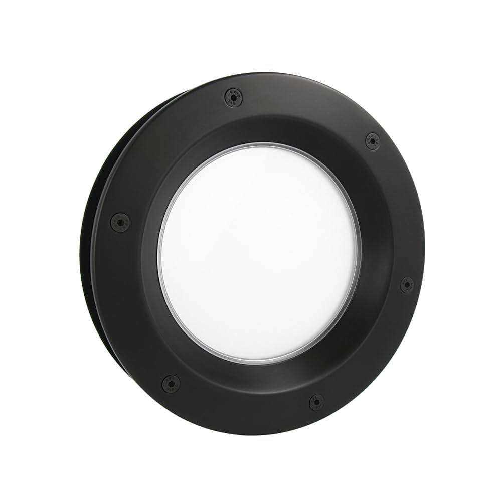 El ojo de buey MLS B6000 eleva el diseño de su hogar con aluminio negro premium