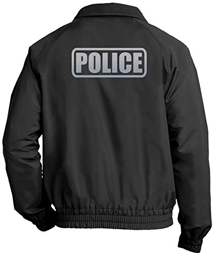 Smart People Clothing Police Economy Jacket, Reflective Logo Fleece Lining, Police Charge Jacket2