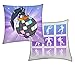 Halantex Fortnite Boogie Bomb Battle Royale Coussin décoratif des Deux côtés 40 x 40 cm