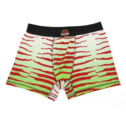 Bioworld Jurassic Park Icons & Raptor Stripes Men's 3-Pack Boxer Briefs Set3