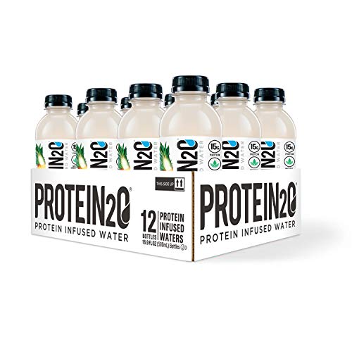 Protein2o 15g Whey Protein Infused Water, Tropical Coconut, 16.9 oz Bottle (Pack of 12) - Thumbnail 5